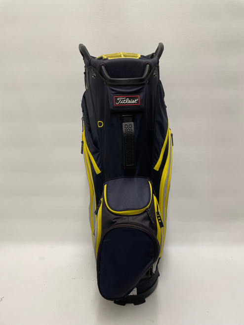 Vist Large View of Product Image Which is Used Titleist 14 DIVIDER Mens Cart Bag Black
