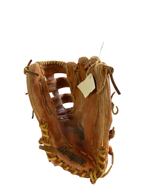 Vist Large View of Product Image Which is Used Cooper BLACK DIAMOND BB/SB Glove RH Throw Brown 12 1/2"