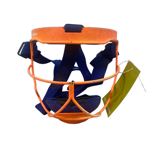 Vist Large View of Product Image Which is Used BoomBah FIELDERS MASK BB/SB Fielders Mask Orange SM