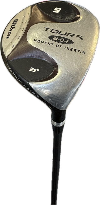 Vist Large View of Product Image Which is Used Wilson TOUR RX MO1 Mens Fairway Wood RH 5 Wood