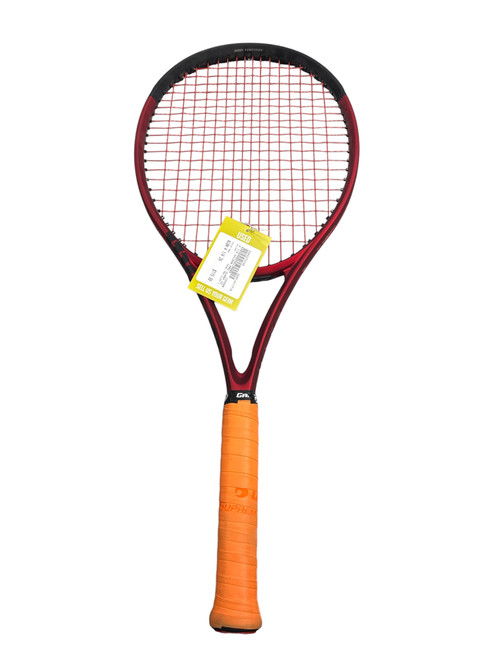 Vist Large View of Product Image Which is Used Wilson PRO CLASH V2 Adult Tennis Racquet Red 4 1/4"