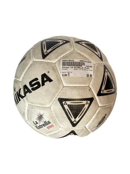 Vist Large View of Product Image Which is Used Mikasa LA ESTRELLA PLUS All Size Soccer Ball White 5