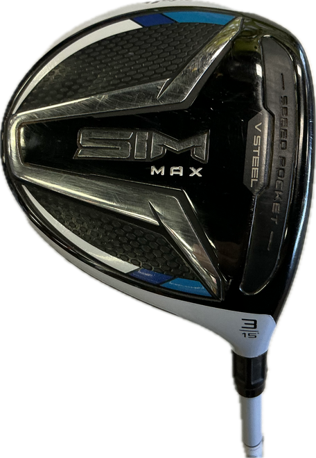 Vist Large View of Product Image Which is Used Taylormade SIM MAX Womens Fairway Wood RH 3 Wood
