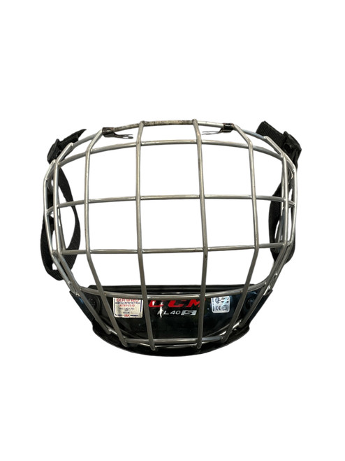 Vist Large View of Product Image Which is Used CCM FL 40 SM Hockey Wire Mask None SM