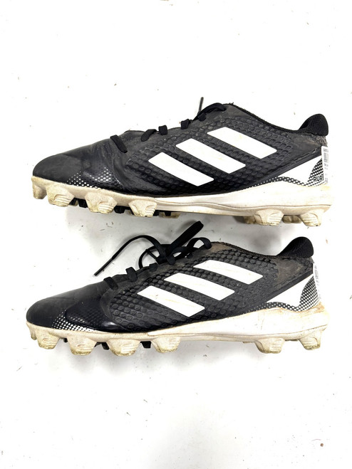 Vist Large View of Product Image Which is Used Adidas BB/SB Cleats Black Senior 9.5