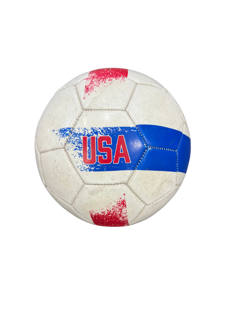 Vist Large View of Product Image Which is Used USA USA SOCCERBALL SIZE 5 All Size Soccer Ball White 5
