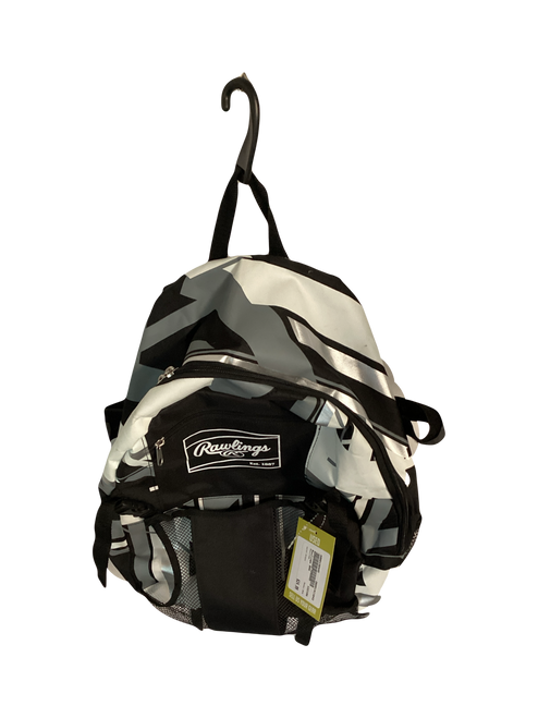 Vist Large View of Product Image Which is Used Rawlings BAG BB/SB Player Backpack Black