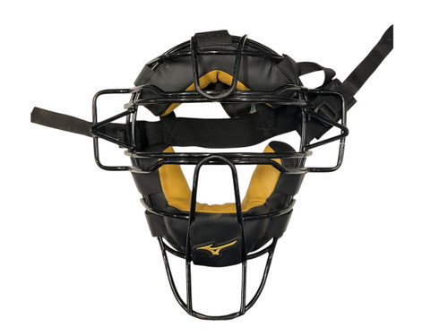 Vist Large View of Product Image Which is Used Mizuno MASK Catchers Mask Black