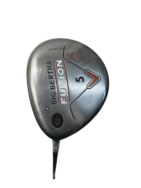 Vist Large View of Product Image Which is Used Callaway BIG BERTHA FUSION Mens Fairway Wood LH Black 5 Wood
