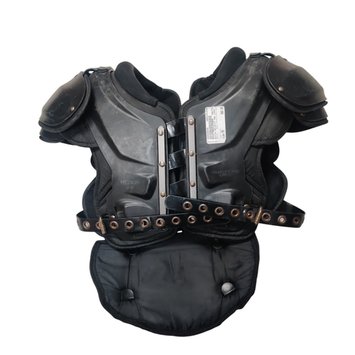 Vist Large View of Product Image Which is Used Xenith VELOCITY PRO LIGHT Varsity Football Shoulder Pads Black Medium