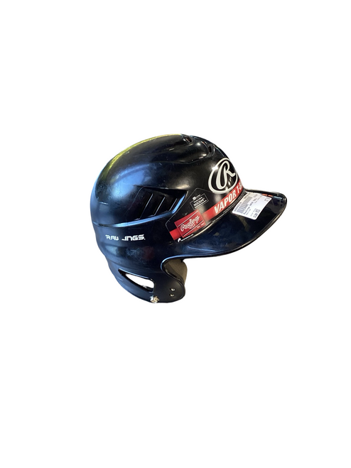 Vist Large View of Product Image Which is Used Rawlings VAPOR TBALL Batting Helmet No Mask Black XS/S