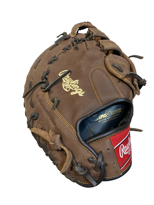 Vist Large View of Product Image Which is Used Rawlings PLAYER PREFERRED RFBM18 BB/SB First Base RH Throw Brown 11 1/2"