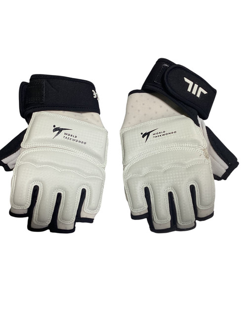 Vist Large View of Product Image Which is Used Martial Arts Gloves White Youth