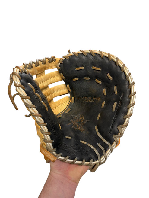 Vist Large View of Product Image Which is Used Rawlings HEART OF THE HIDE BB/SB First Base RH Throw None 12 1/2"
