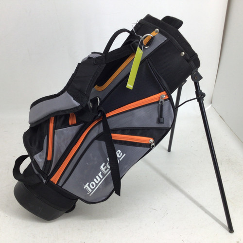 Vist Large View of Product Image Which is Used Tour Edge 4 WAY JUNIOR STAND BAG Jr Stand Bag Black