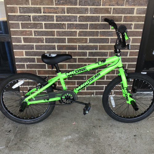 Vist Large View of Product Image Which is Used Kent MADDGEAR MG ONE FREESTYLE 20 IN BIKE BMX Bike Boys Green 20"