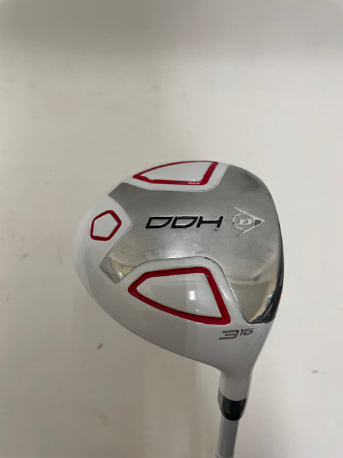 Vist Large View of Product Image Which is Used Dunlop DDH Mens Fairway Wood RH 3 Wood