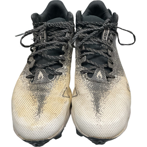 Vist Large View of Product Image Which is Used Under Armour 4211195783 Adult FB Cleats Black Senior 11
