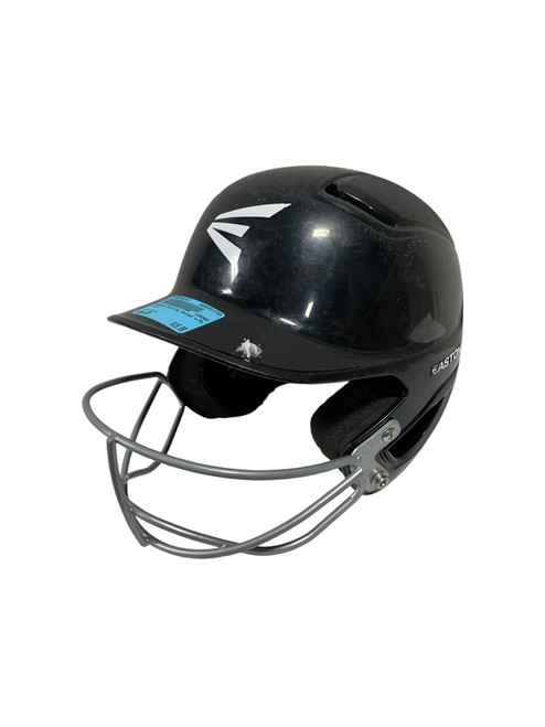 Vist Large View of Product Image Which is Used Easton Batting Helmet w/Mask Black SM
