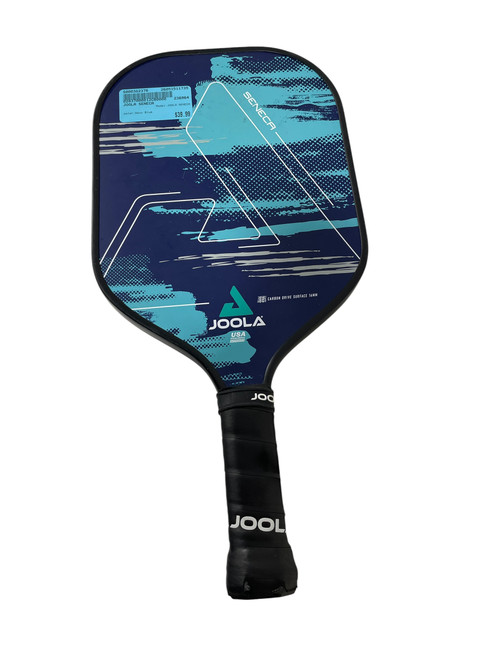 Vist Large View of Product Image Which is Used JOOLA SENECA Pickleball Racquet Navy Blue