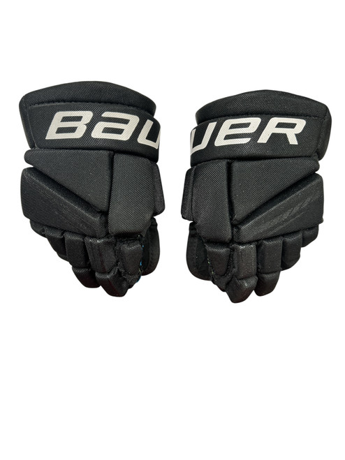 Vist Large View of Product Image Which is Used Bauer X Youth Gloves Black 8"