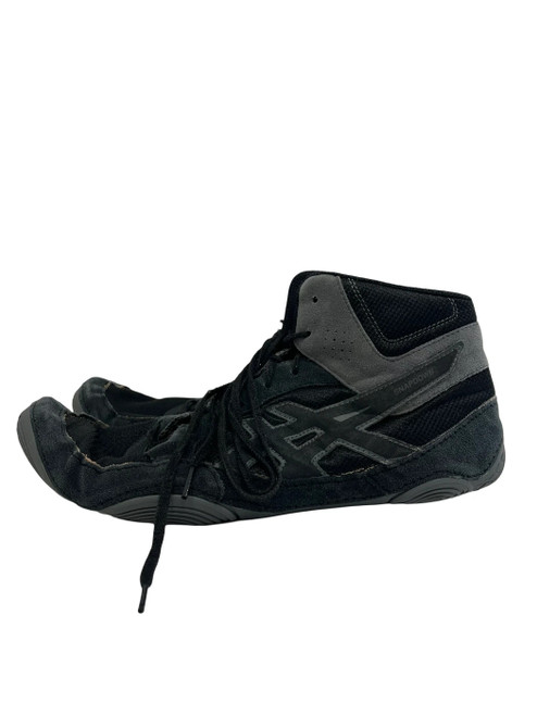 Vist Large View of Product Image Which is Used Asics Snapdown Mens 12 Wrestling Shoes Black