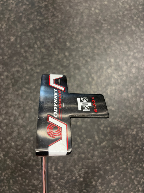 Vist Large View of Product Image Which is Used Odyssey WORKS BIG T BLADE Mens Putter LH