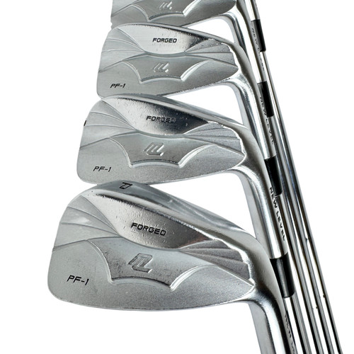 Vist Large View of Product Image Which is Used New Level PF-1 FORGED Men's RH Iron Set 6I-PW Extra Stiff Flex Steel Shaft