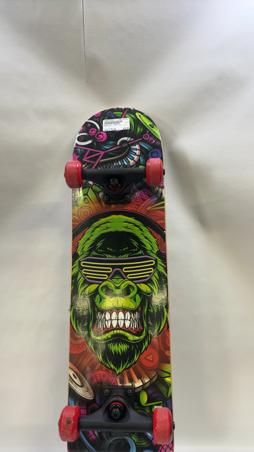 Vist Large View of Product Image Which is Used Madd Gear GORILLA Complete Skateboard Black 7 3/4"