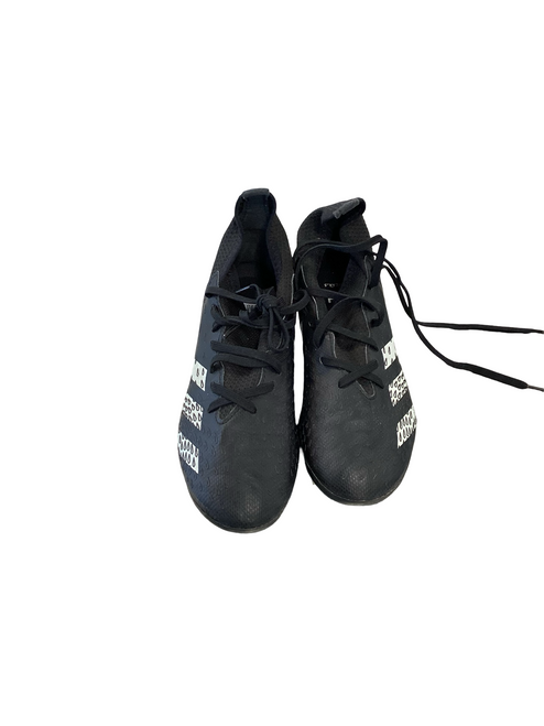 Vist Large View of Product Image Which is Used Adidas Soccer Cleats Black Junior 01.5