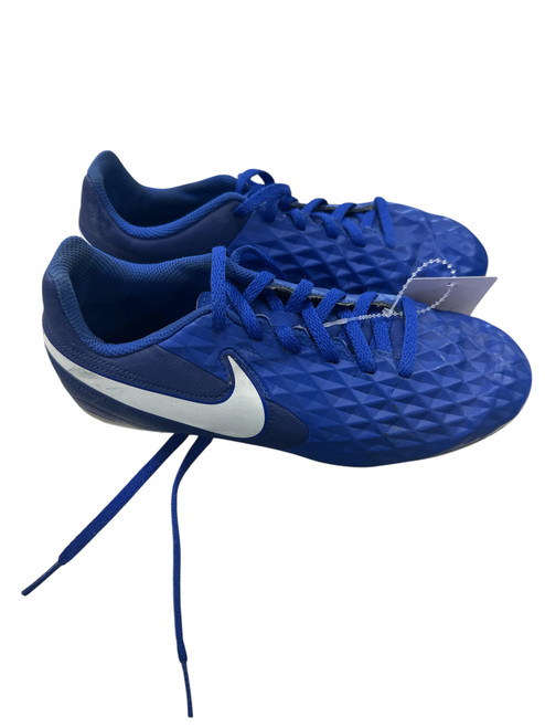 Vist Large View of Product Image Which is Used Nike Soccer Cleats Royal Blue Junior 05