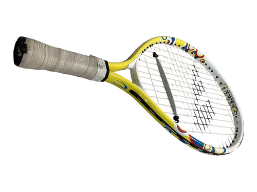 Vist Large View of Product Image Which is Used WEIRLER TORNADO 17 Junior Tennis Racquet Yellow 19"