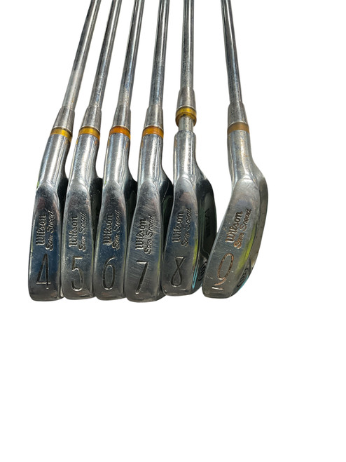 Vist Large View of Product Image Which is Used Wilson SAM SNEAD BLUE RIDGE Mens Iron Set RH 4I-9I