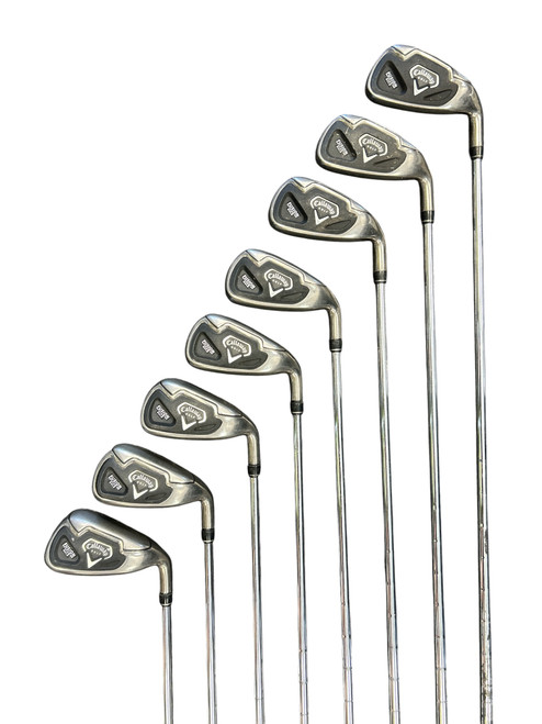 Vist Large View of Product Image Which is Used Callaway FUSION WIDE SOLE Mens Iron Set RH 3I-PW