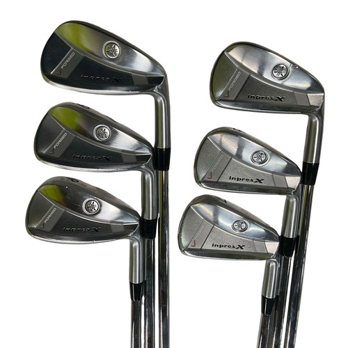 Vist Large View of Product Image Which is Used YAMAHA INPRESX V FORGED Mens Iron Set RH 5I-PW