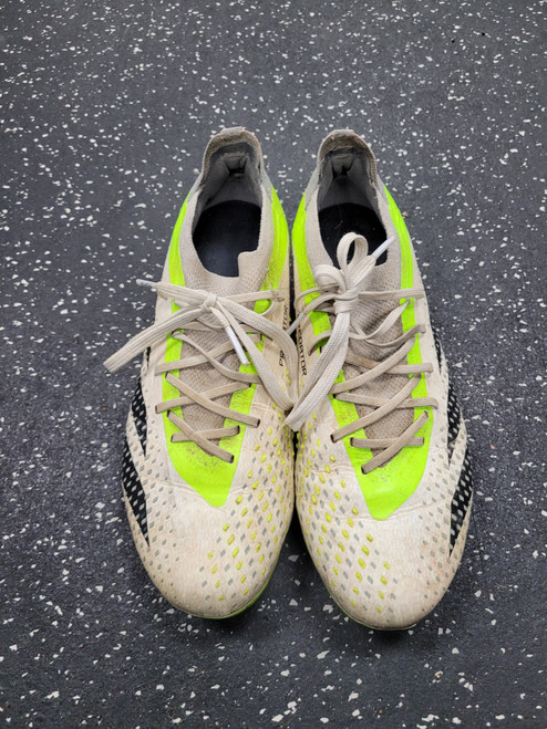 Vist Large View of Product Image Which is Used Adidas PREDATOR Soccer Cleats Grey Junior 05