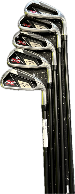 Vist Large View of Product Image Which is Used Callaway RAZR X Mens Iron Set RH 6I-PW