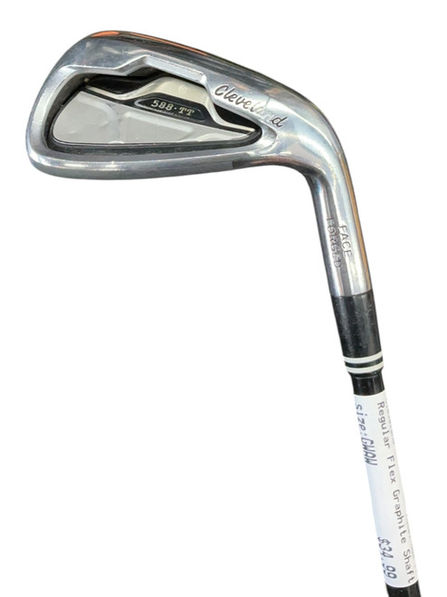 Vist Large View of Product Image Which is Used Cleveland 588 TT Golf Wedge Mens RH Gap/Approach Wedge