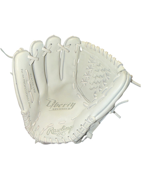 Vist Large View of Product Image Which is New Rawlings LIBERTY ADVANCED LH Throw Fastpitch Gloves 12"