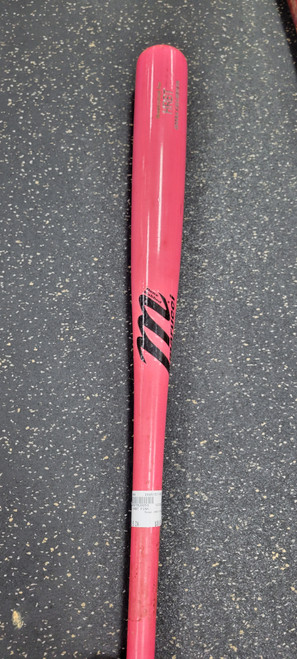 Vist Large View of Product Image Which is Used Marucci HRBT PINK BB/SB Wood Bat 33 1/2"