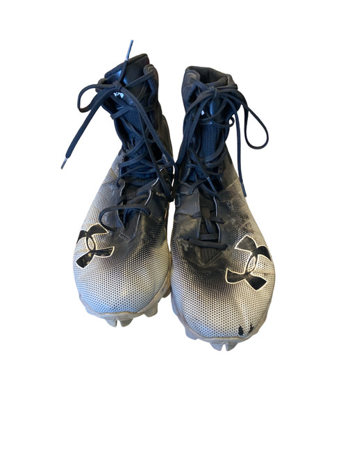 Vist Large View of Product Image Which is Used Under Armour HIGHLIGHT BB/SB Cleats Black Senior 13