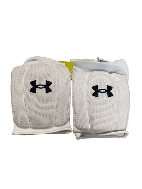 Vist Large View of Product Image Which is Used Under Armour VB Knee Pads White