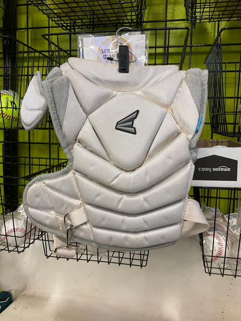 Vist Large View of Product Image Which is Used Easton CHEST PROTECTOR YTH Catchers Chest Protector White Youth