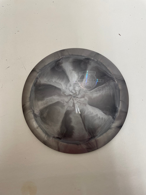 Vist Large View of Product Image Which is Used Discraft LEDGESTONE NUKE Disc Golf Mid Range Grey