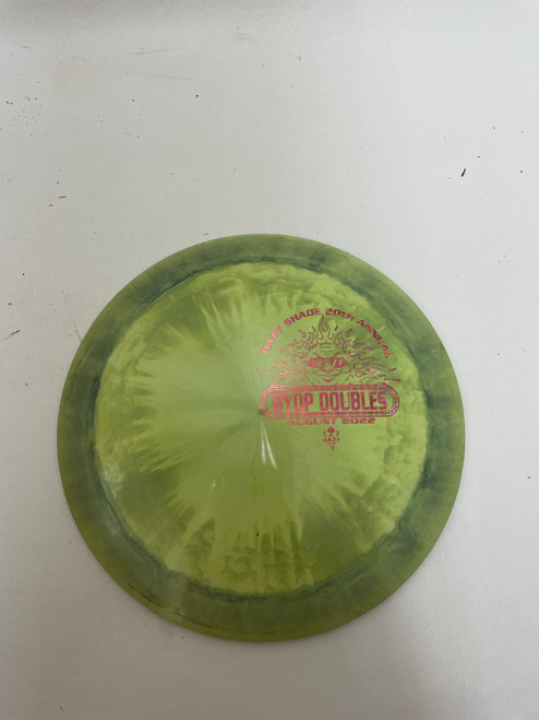 Vist Large View of Product Image Which is Used Discraft ESP NUKE Disc Golf Driver Yellow
