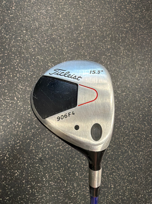 Vist Large View of Product Image Which is Used Titleist 906F4 Mens Fairway Wood RH 3 Wood