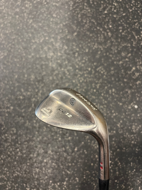 Vist Large View of Product Image Which is Used Cleveland CG12 Golf Wedge Mens RH 58 Degree