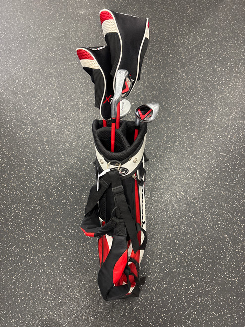 Vist Large View of Product Image Which is Used Precise X7 JR SET LH DENTED DRIVER Jr Package Set LH Red 6 Piece