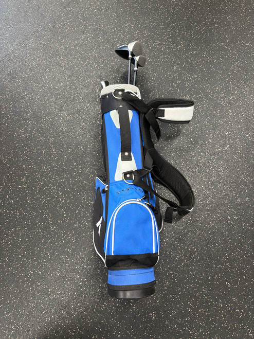 Vist Large View of Product Image Which is Used Top Flite JUNIOR SET DRIVER DENT Jr Package Set RH Royal Blue 6 Piece