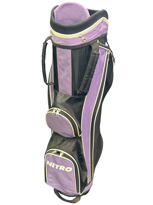 Vist Large View of Product Image Which is Used Nitro PURPLE Womens Stand Bag Purple